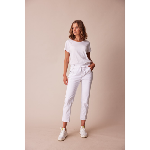 Lania boyfriend Jean white - By Design Fashions