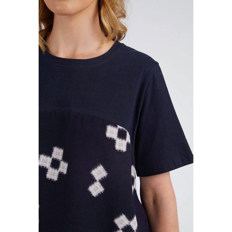 Postino top Navy - By Design Fashions