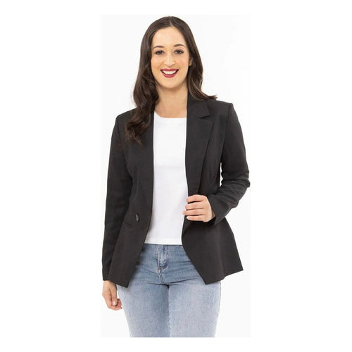 Jordanna blazer black - By Design Fashions