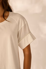 Alby top ivory