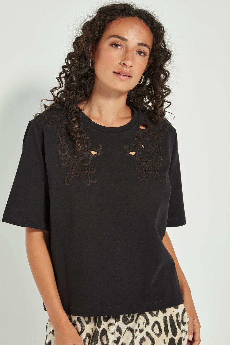 Artisan top black