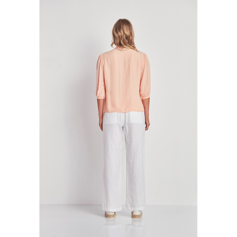 memphis top peach ( size Med) - By Design Fashions