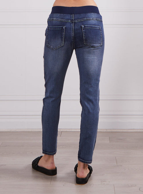 Boston jogger dark blue