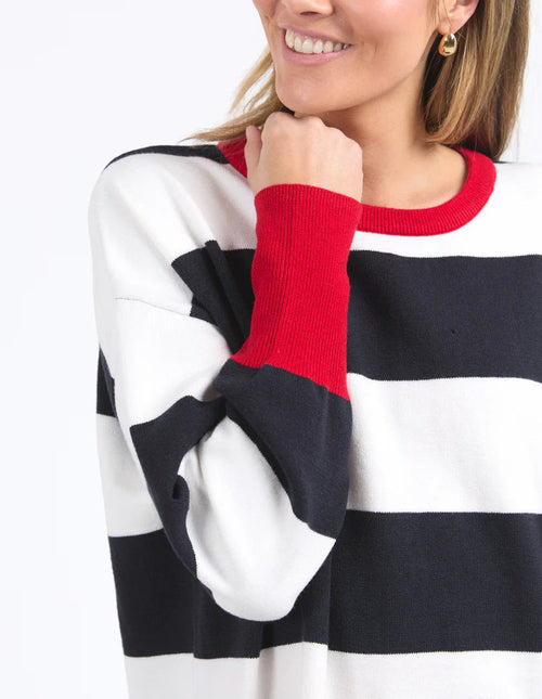 Elvie stripe knit