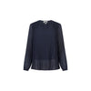 morse blouse navy