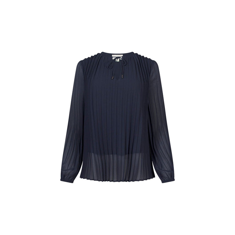 morse blouse navy