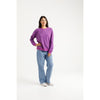 Kayla Crew Hyacinth stripe crew