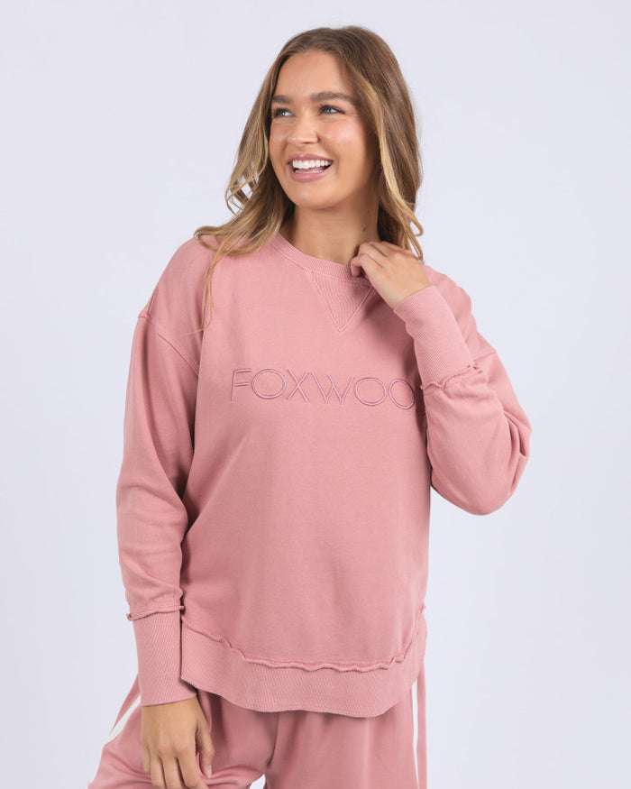Simplified crew dark rose