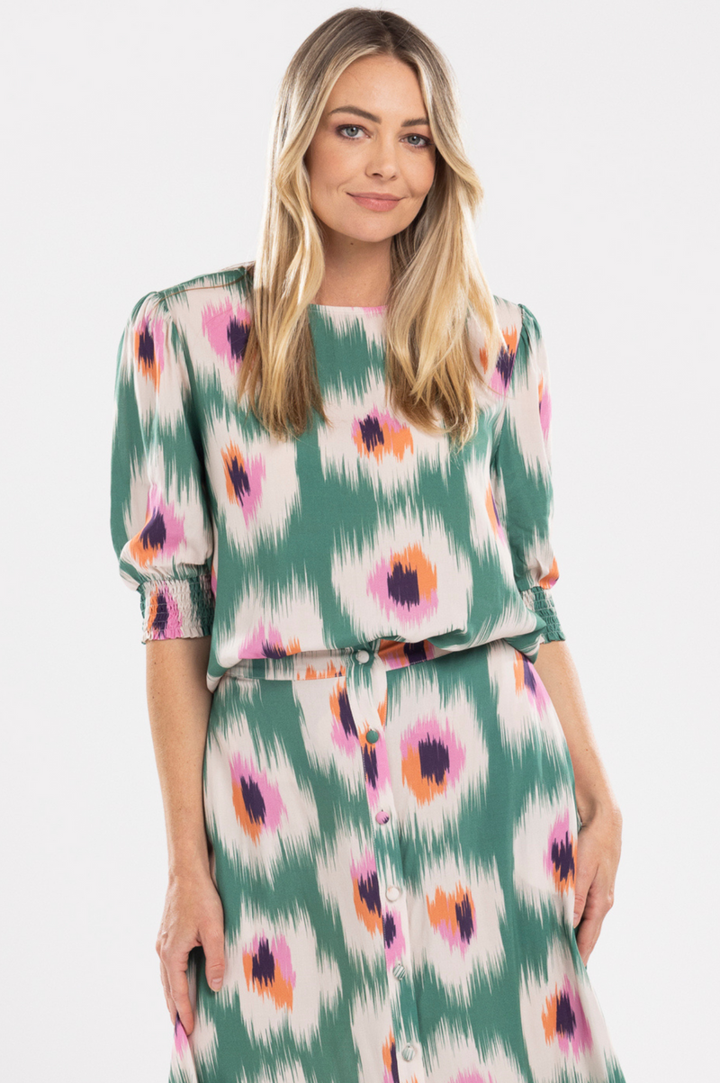 Finley top floral