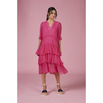Tate Dress Hot pink