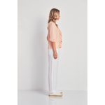 memphis top peach ( size Med) - By Design Fashions