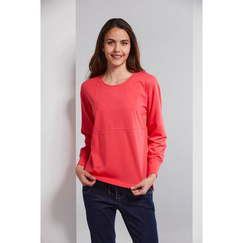 Emerson top Cherry (Size Med) - By Design Fashions