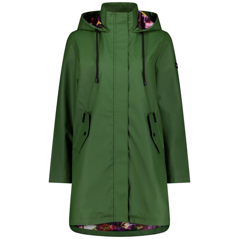 Billie raincoat cypress /fleur