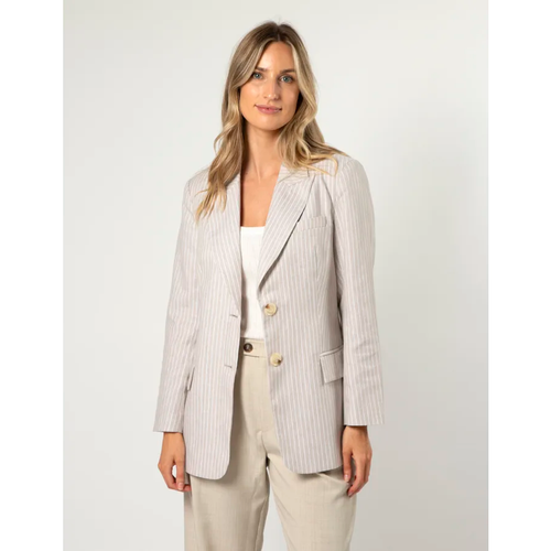 Bala Jacket Tea Stripe - By Design Fashions