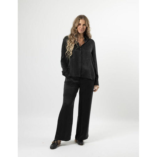 sierra shirt black - By Design Fashions