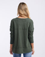 Jayne throw on top khaki