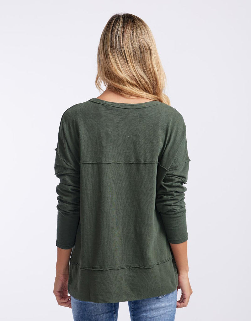 Jayne throw on top khaki