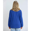 Newport pocket cobalt blue sweatshirt