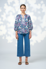 Gypset blouse white multi