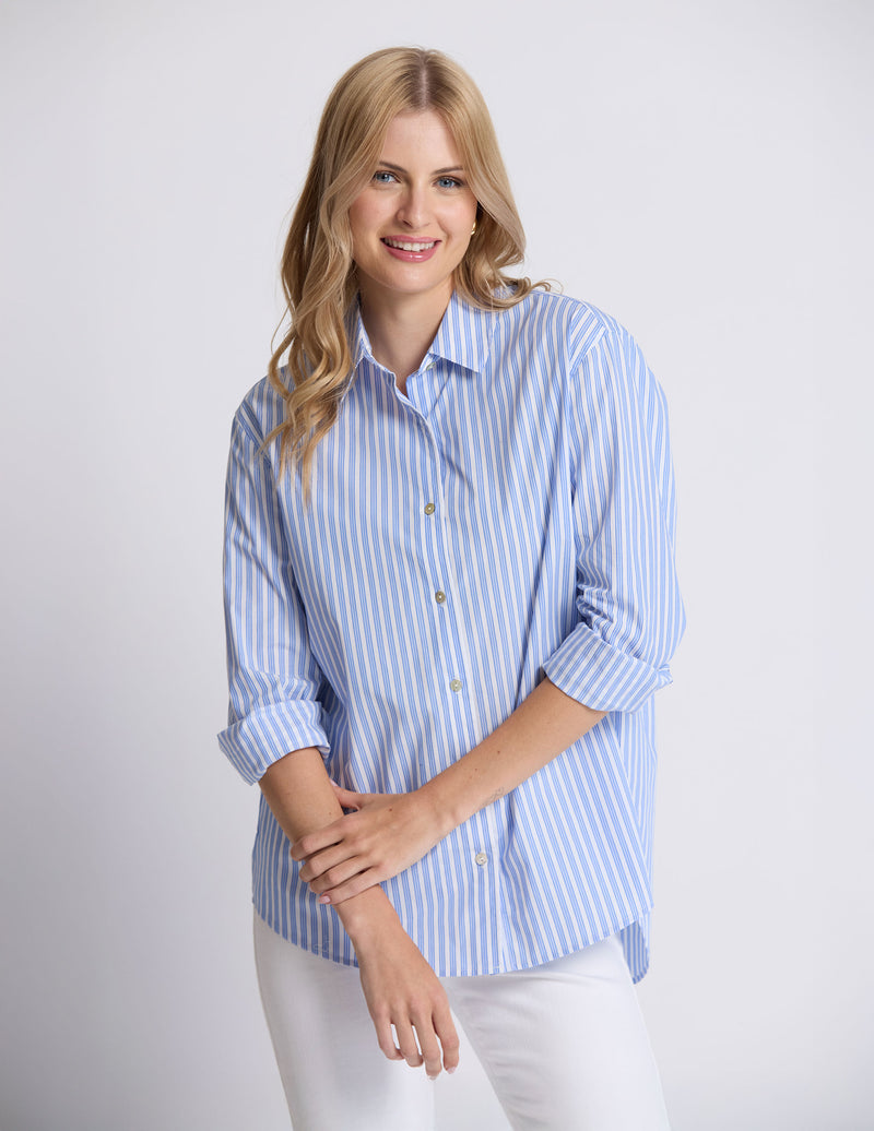 Summer shirt blueberry