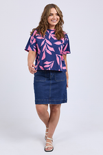 Mimosa tee blue depth