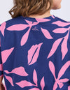 Mimosa tee blue depth