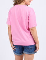 Camellia tee chateau rose