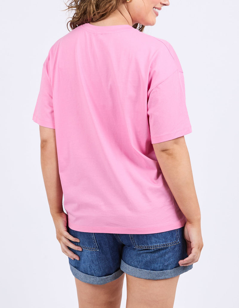 Camellia tee chateau rose