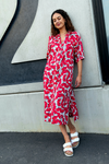 take flight dress poppy