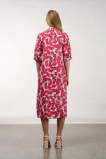 take flight dress poppy
