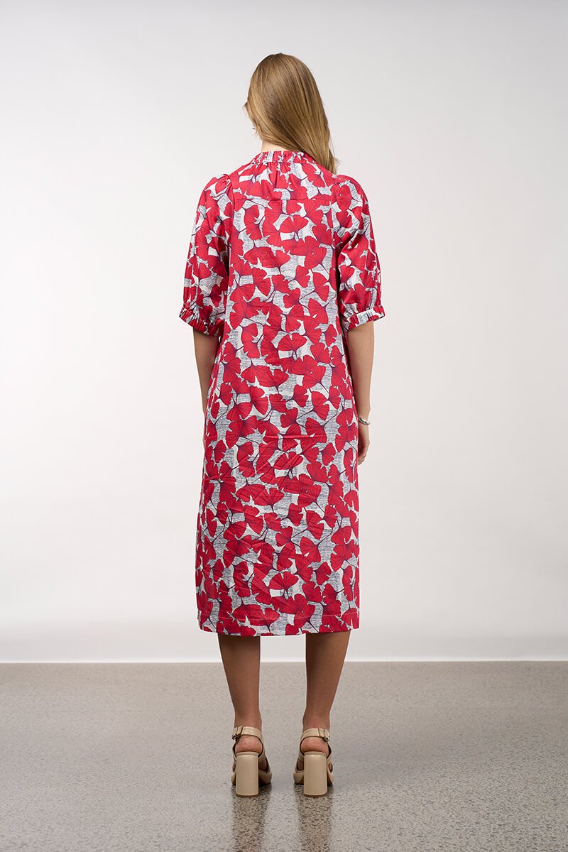 take flight dress poppy