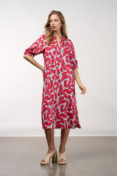 take flight dress poppy