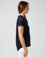 soho cuff tee deep navy
