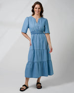 Vittoria dress light wash