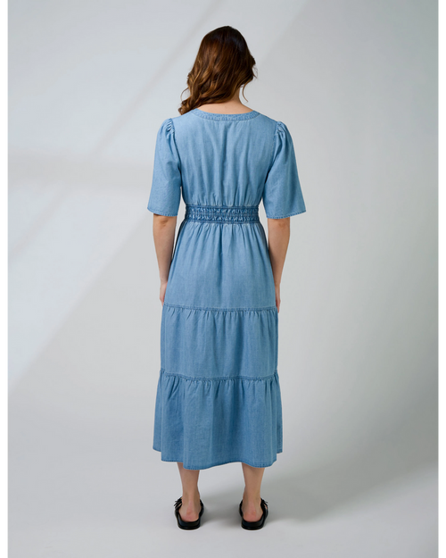Vittoria dress light wash