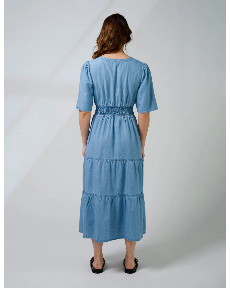 Vittoria dress light wash