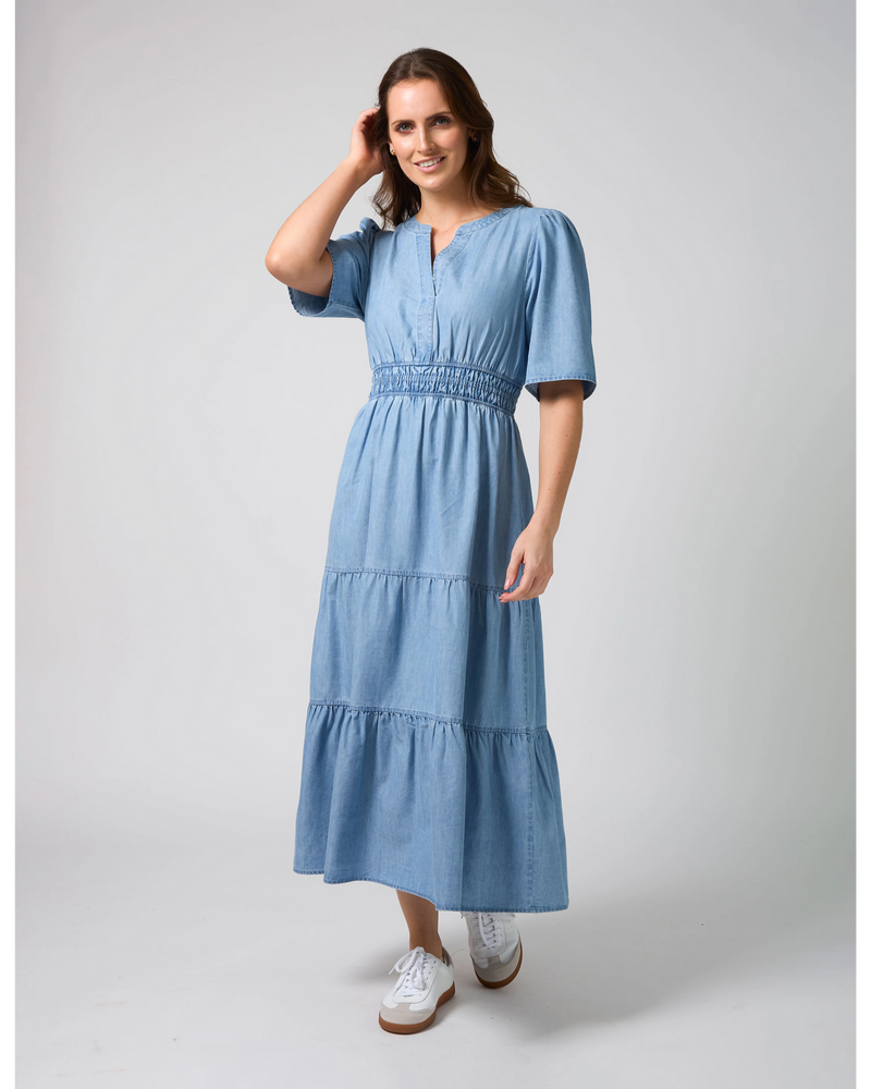 Vittoria dress light wash
