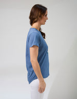 classic tee denim monets garden