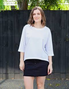 Fav top white