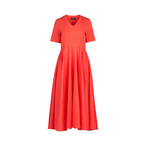 printed light weight frill dress willa