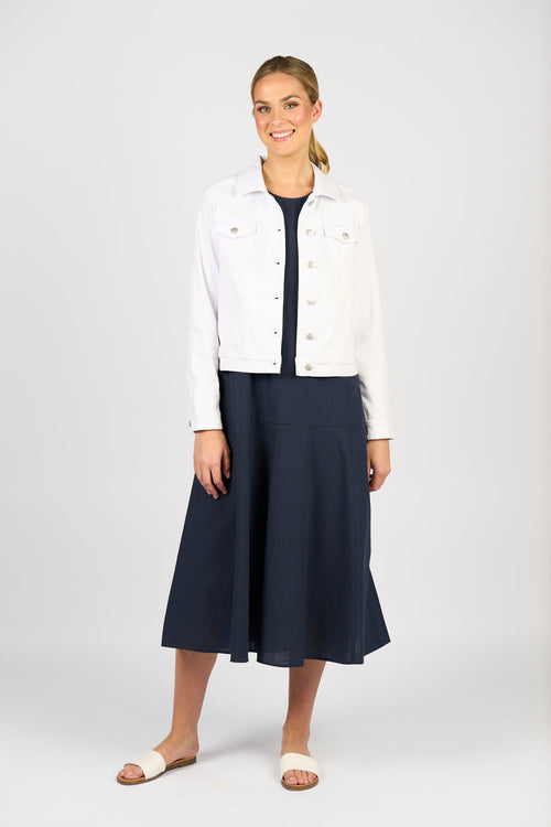 Denim Jacket white denim