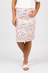 printed light weight skirt porto