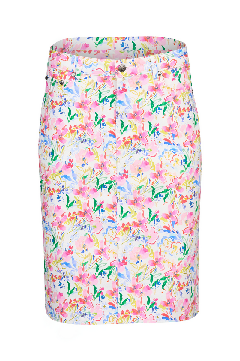 printed light weight skirt porto
