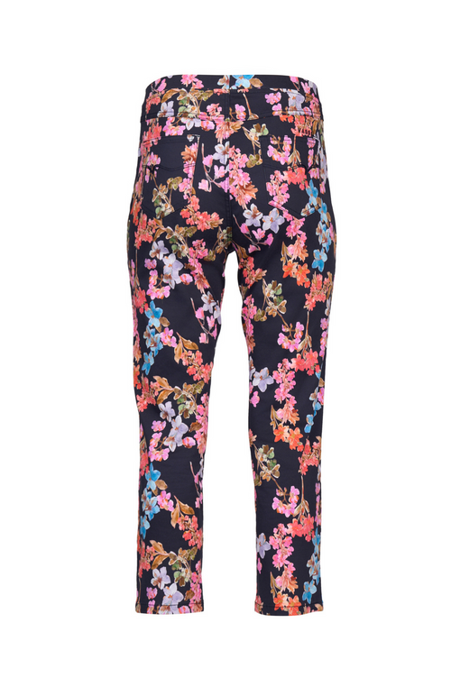 printed slim leg 7/8 willa