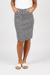 printed lightweight skirt fan