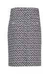 printed lightweight skirt fan