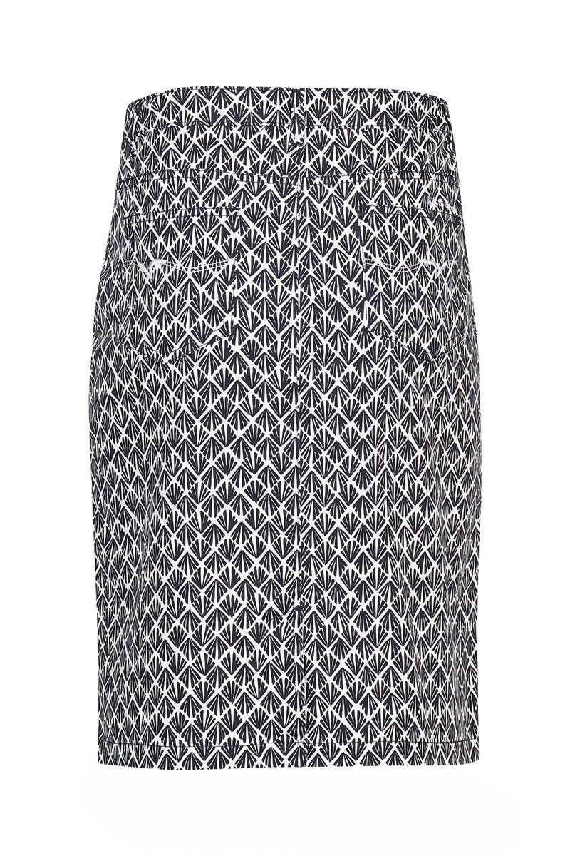 printed lightweight skirt fan