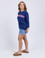 Coco sweats blue depths