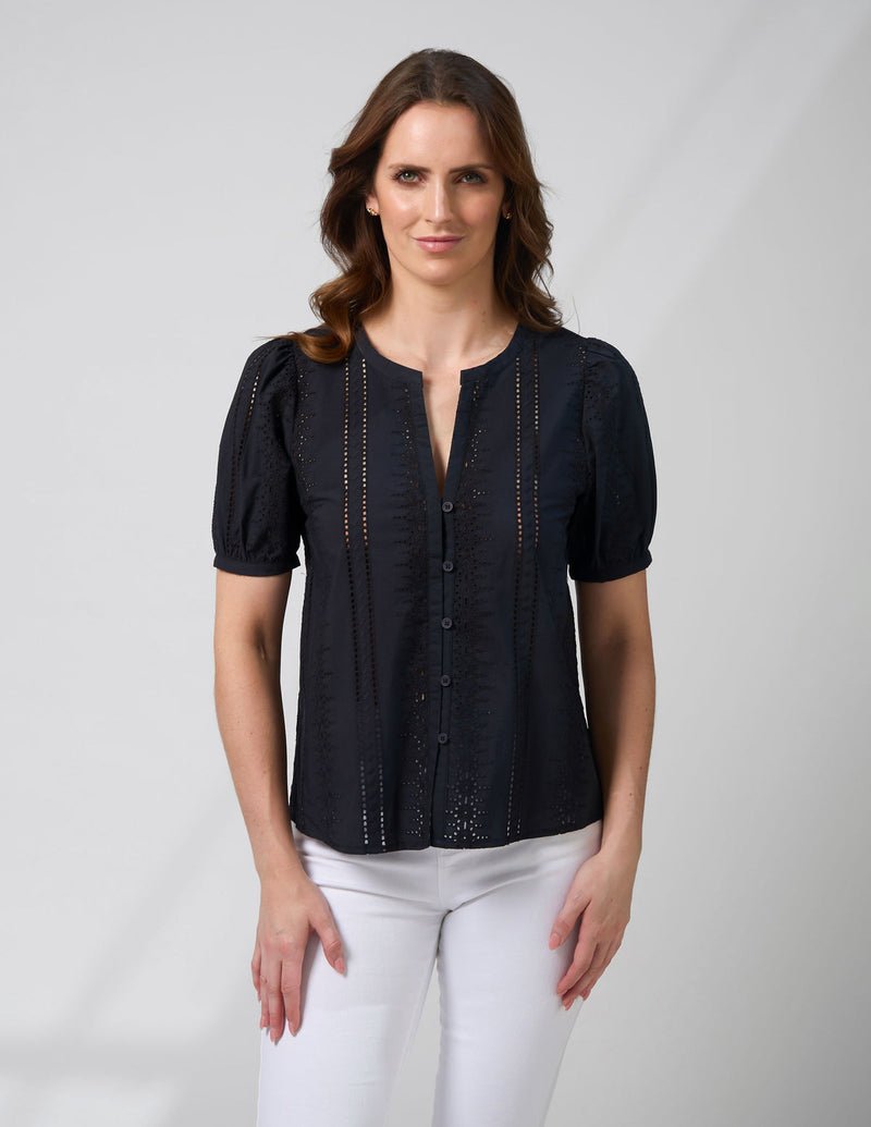 Maddie blouse black