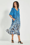 skyline dress print